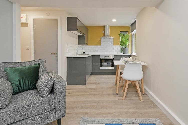 Studio, Broomgrove Apartments<br>9 Broomgrove Road, Ecclesall Road, Sheffield S10 2LW