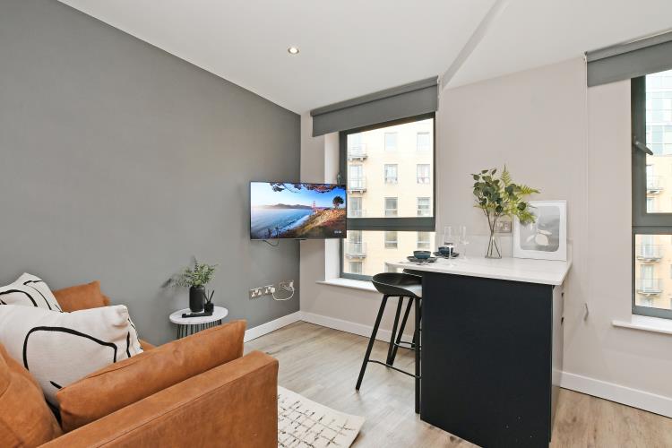 Partitioned Refurbished Studio - Available Now!<br>West One, Fitzwilliam Street, City Centre, Sheffield S1 4JB6 mo