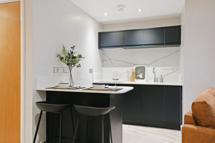 West One Renovated Studio - Available July<br>West One, Fitzwilliam Street, City Centre, Sheffield S1 4JB