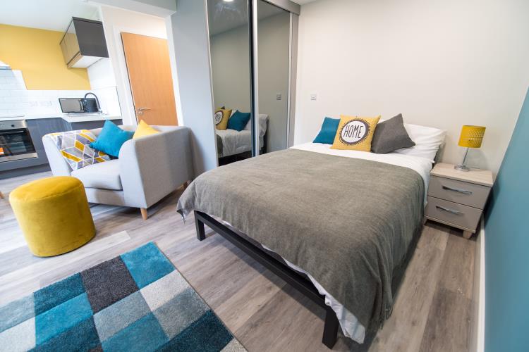 Studio, Broomgrove Apartments<br>9 Broomgrove Road, Ecclesall Road, Sheffield S10 2LW