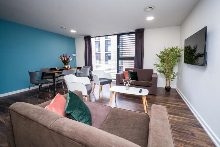 Individual rooms in 4 or 5 bed apartments<br>104 Arundel Street, City Centre, Sheffield S1 4TH