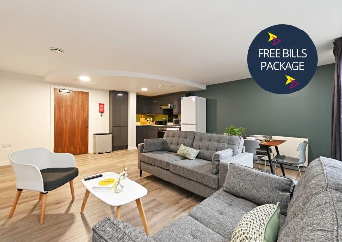 3 bed ensuite Apartment<br>108 Arundel Lane, City Centre, Sheffield S1 4TH